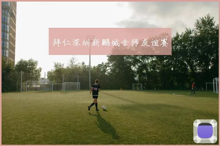 拜仁深圳新鹏城会师友谊赛