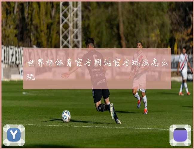 世界杯体育官方网站官方玩法怎么玩